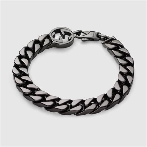 bracelet gucci pour homme|gucci interlocking g necklace men's.